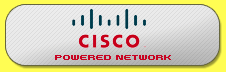 Network Powered by Cisco Routers.